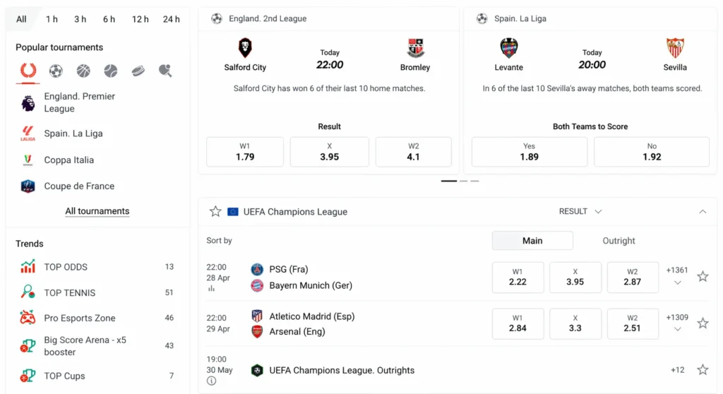 sports betting in nigeria
